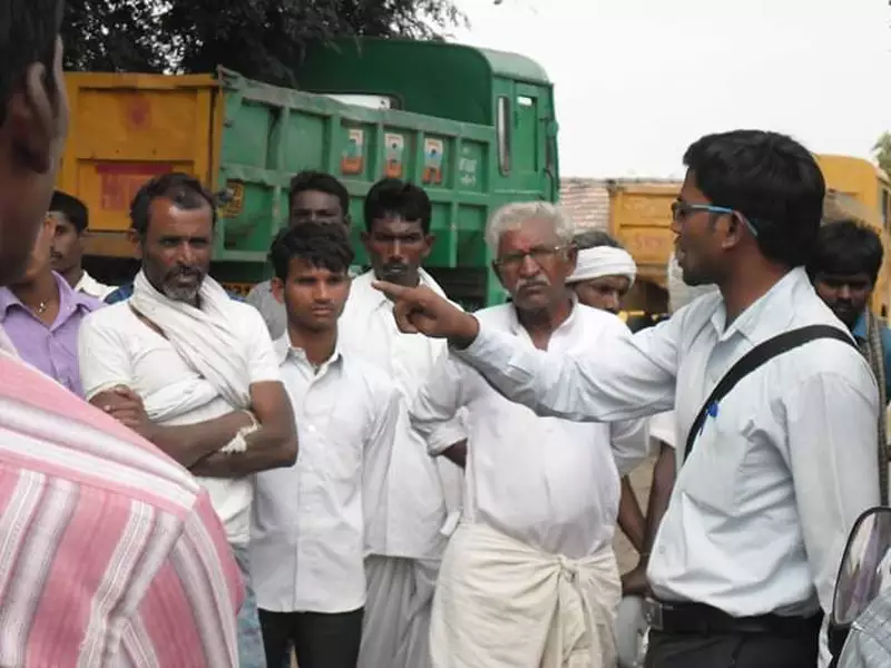 Missionário evangelizando (Índia)